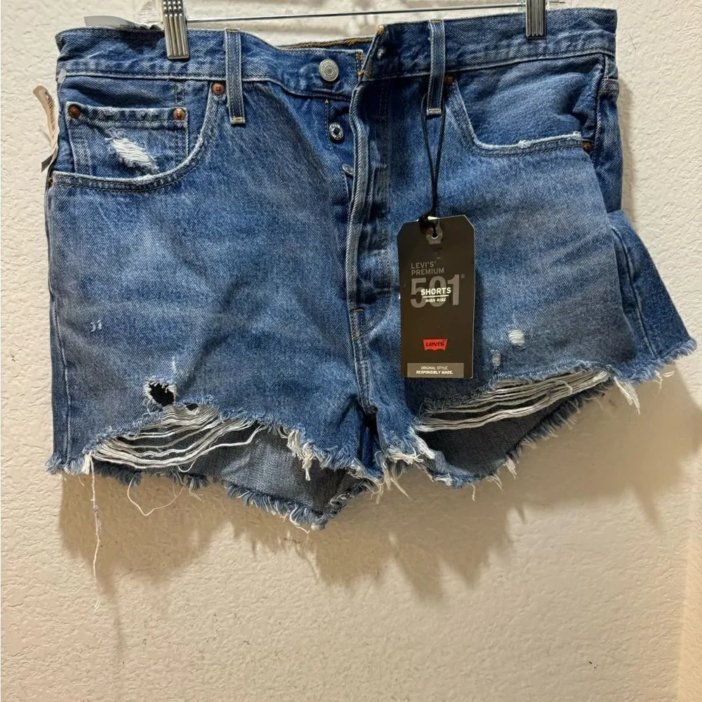 LEVIS Athens Mid Short - Medum Indigo sz 32